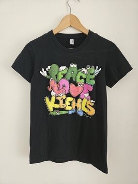 KAWS x Kiehls Shirt Womens Medium Peace Love Kiehls 2009